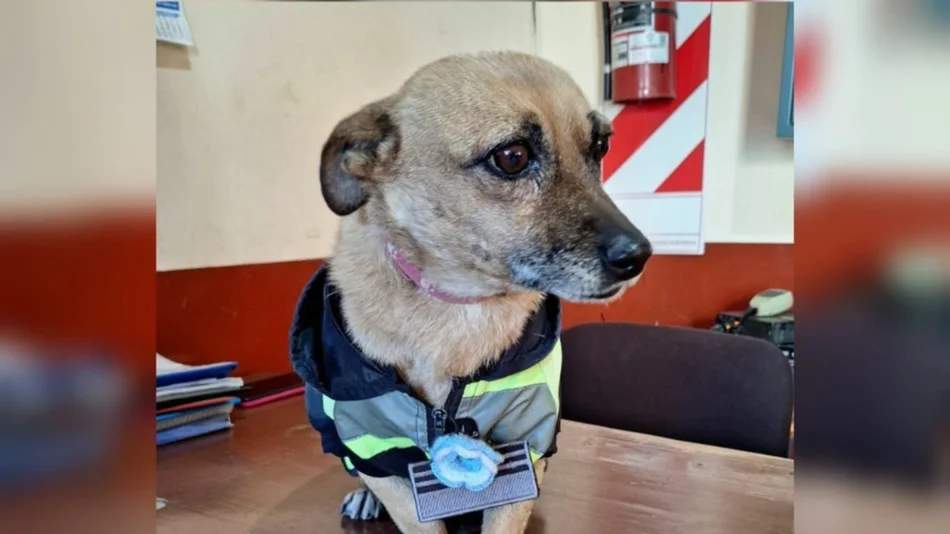 Mini, la sargento ayudante más querida de Molinos