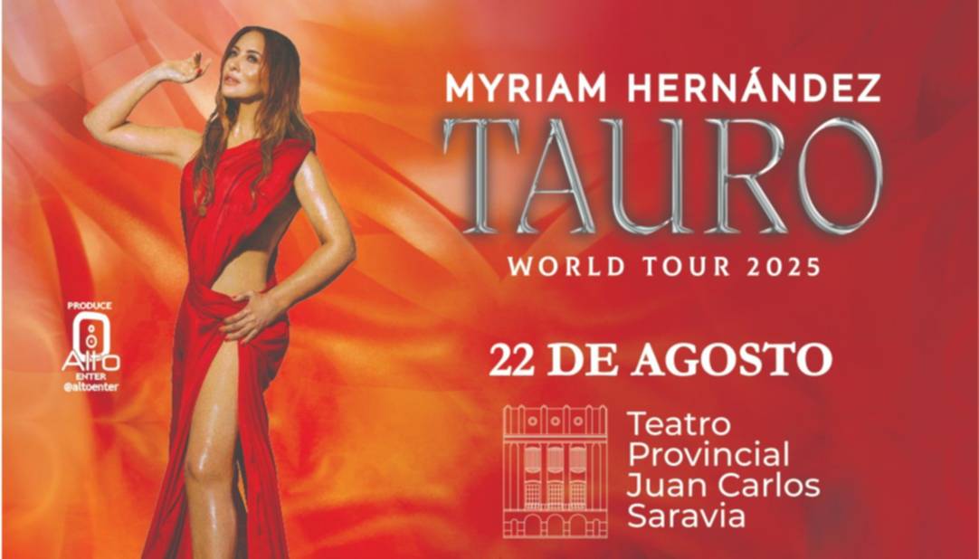 Myriam Hernández "Tauro World Tour 2025" 2x1 con Club