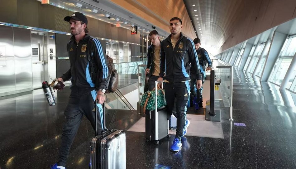 La Selección argentina ya está en Miami para jugar contra Cabo Verde este viernes