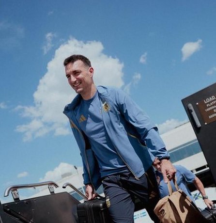 La Selección argentina ya está en Miami para jugar contra Cabo Verde este viernes