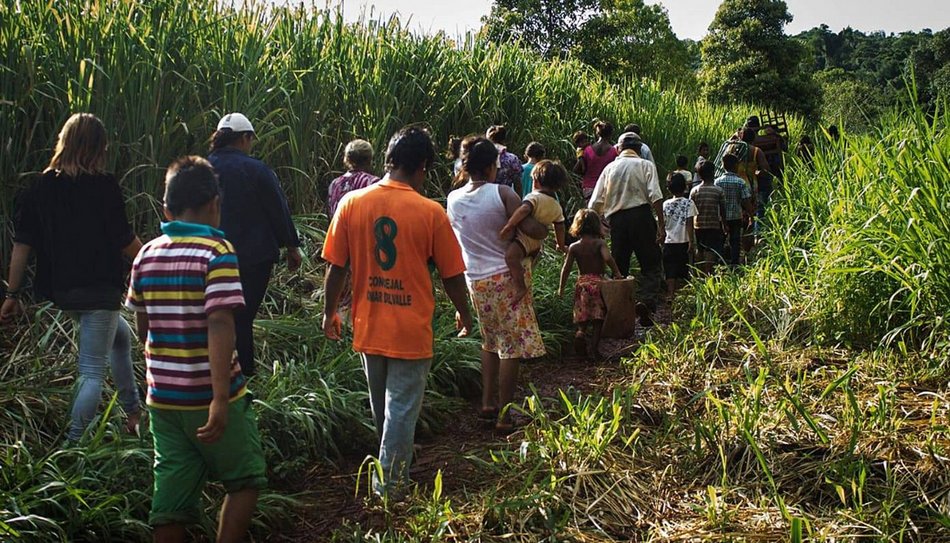 Tape Iguapegui: el grito de una comunidad ava guaraní invadida