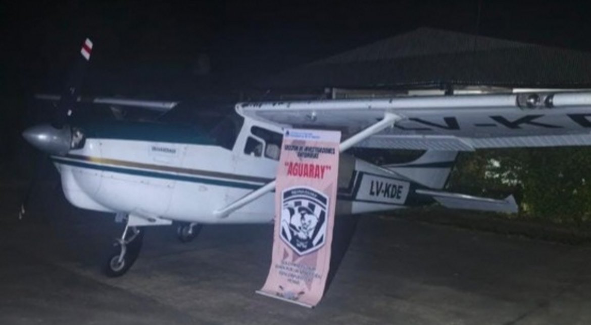 Frustran la salida clandestina de un avión hacia Bolivia: dos detenidos