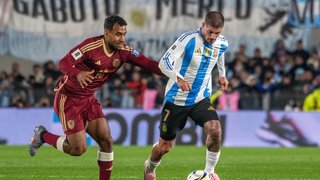 De Paul, en la previa del partido contra Inglaterra: "Este tipo de partidos me entusiasma mucho"