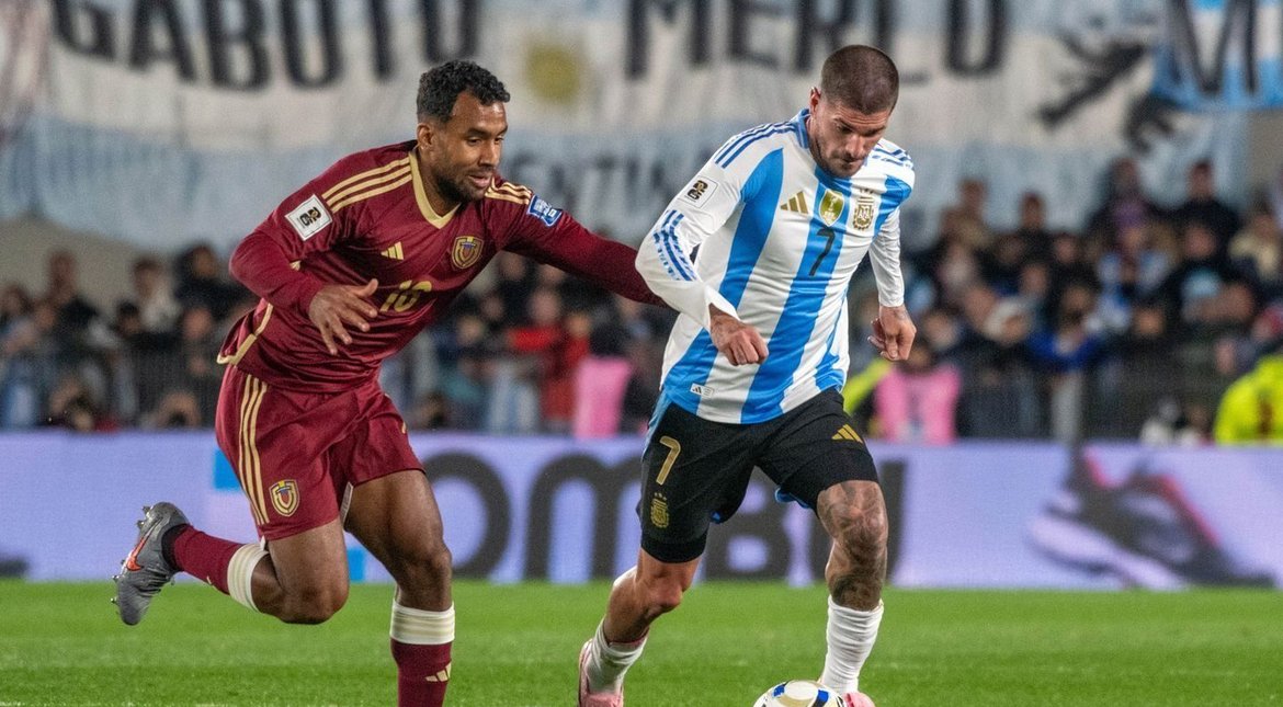 De Paul, en la previa del partido contra Inglaterra: "Este tipo de partidos me entusiasma mucho"