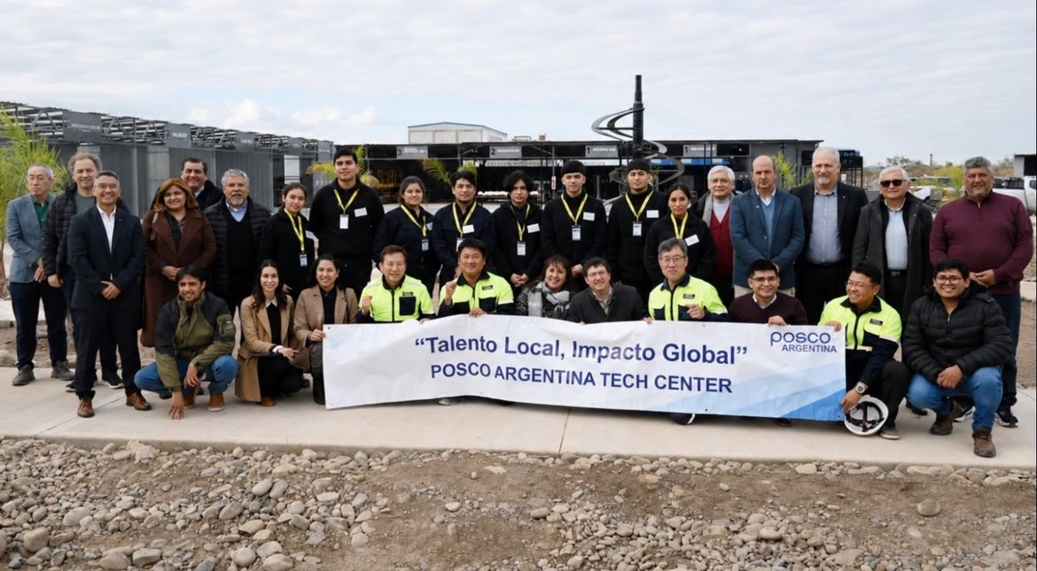 POSCO Argentina inauguró su Tech Center para impulsar el talento joven que liderará el futuro de la minería en Salta