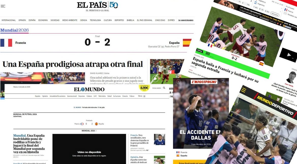 “Exhibición”, “lección” y “superioridad total”: así reaccionaron los medios al triunfo de España sobre Francia