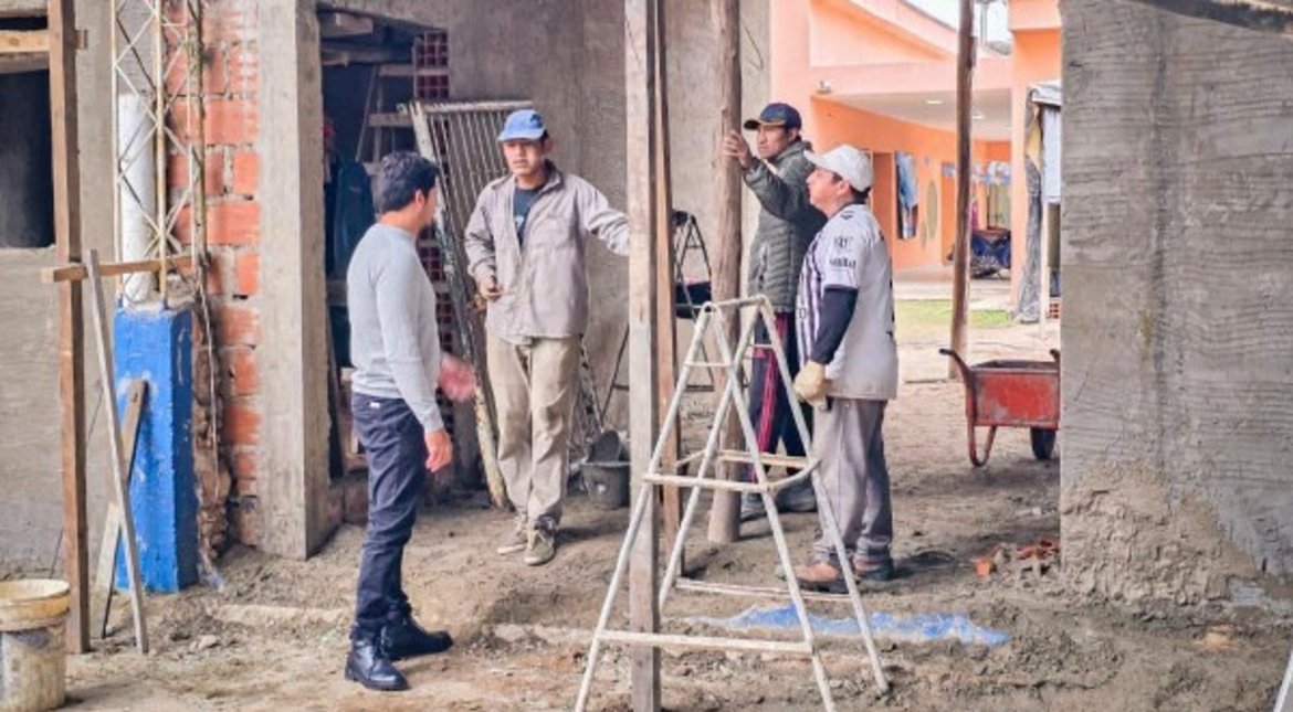 Tartagal: dos aulas para una escuela