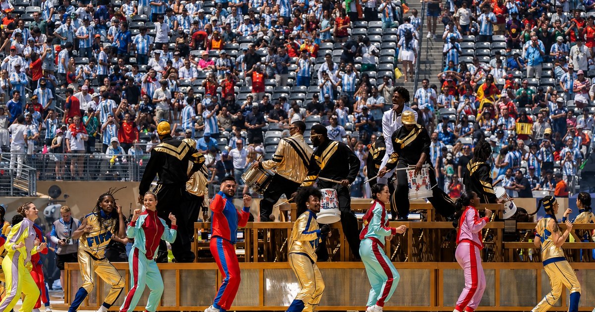 VIDEOS. La final del Mundial 2026 arrancó con el show musical de Speed, antes del partido España - Argentina