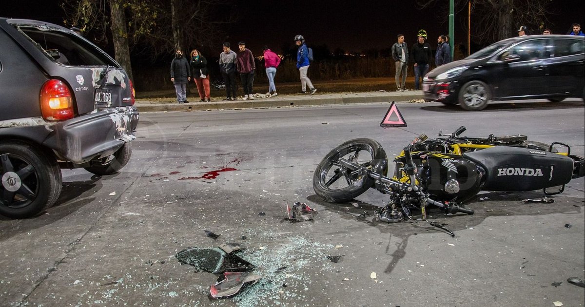 Motociclistas accidentados copan la guardia del Hospital San Bernardo
