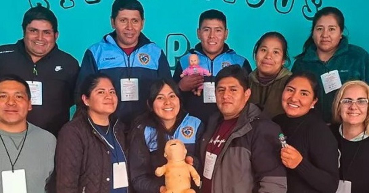 Los equipos de salud se capacitaron en RCP neonatal