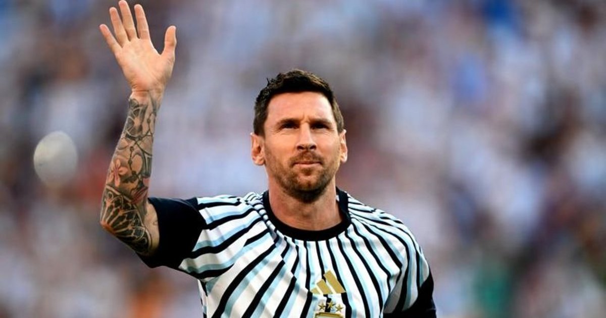 Lionel Messi llegó a Rosario para pasar unos días con su familia