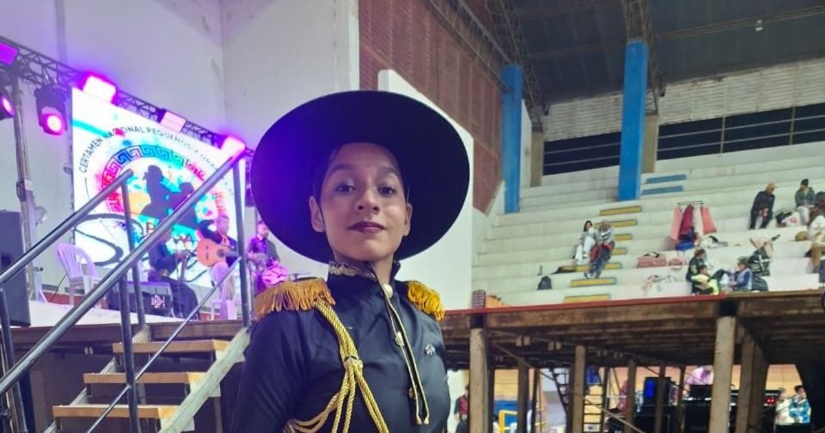 Luisana Pizarro, la joven malambista de 15 años que representará a Salta en un certamen nacional