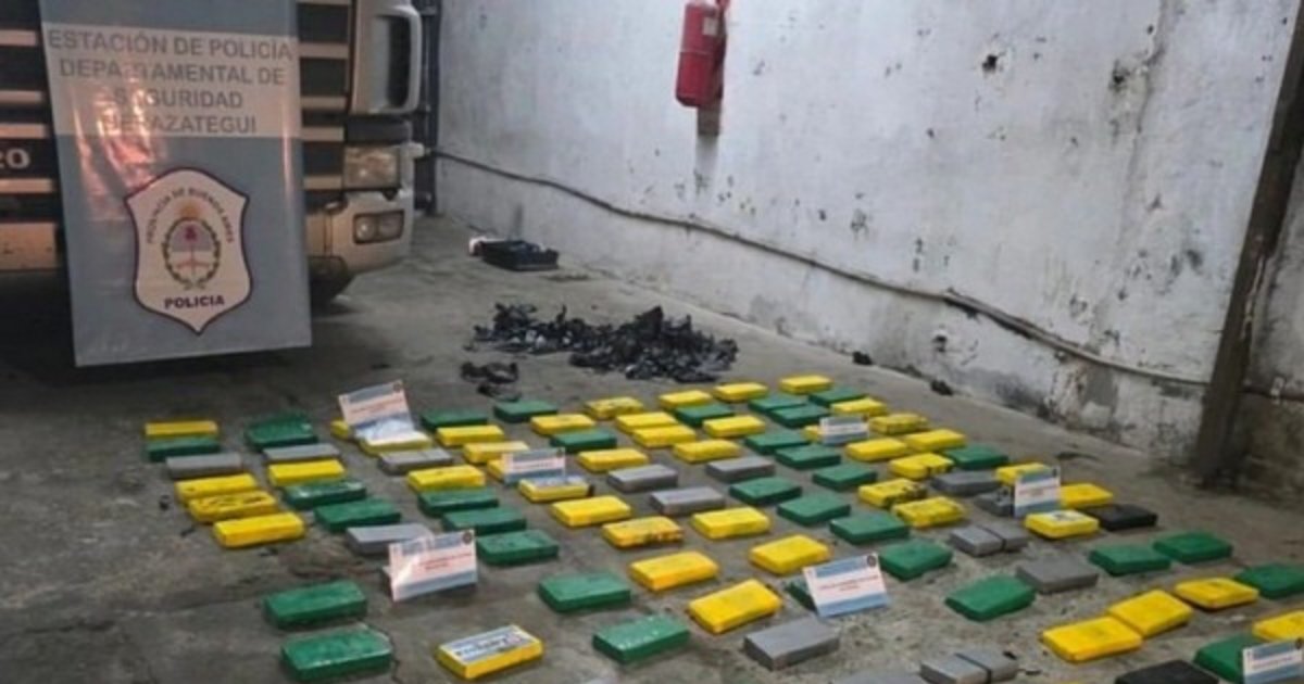 Llevaron a Lanús 143 kg de cocaína con dos escoltas