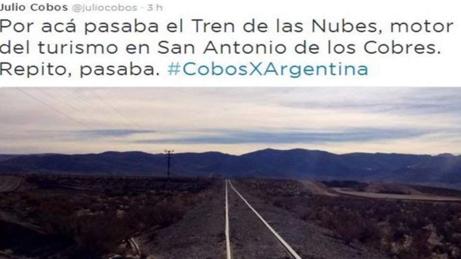 Crítica velada de Julio Cobos
