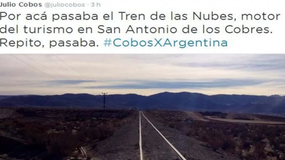 Crítica velada de Julio Cobos