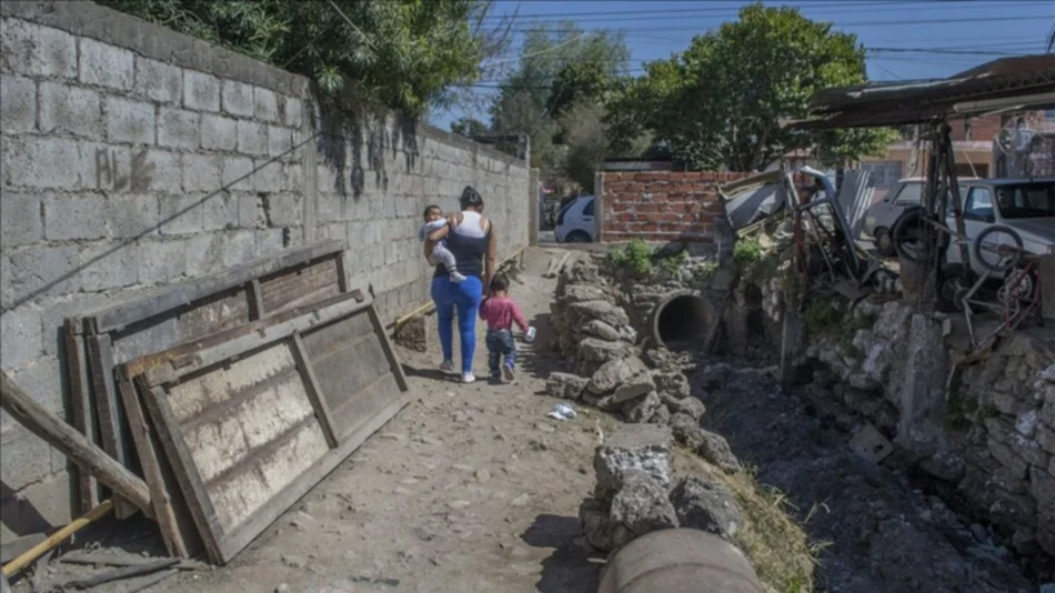 Un canal inconcluso, un peligro para los chicos