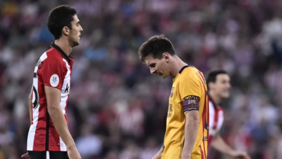 El Bilbao vapuleó al Barcelona, con Messi y Mascherano como titulares