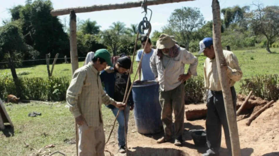Algarrobito prepara su nuevo pozo de agua a energía solar