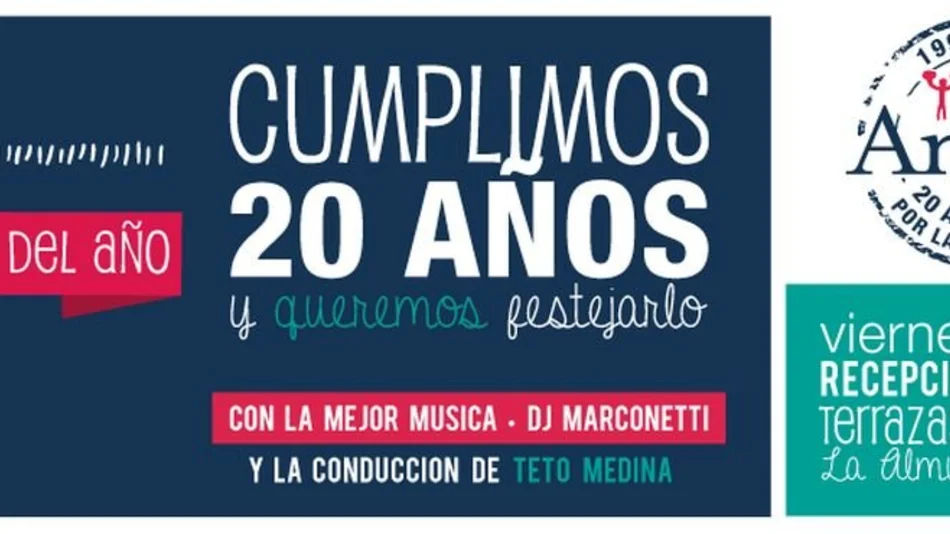Fundación Anpuy invita a una fiesta por sus 20 años | Salteños solidarios