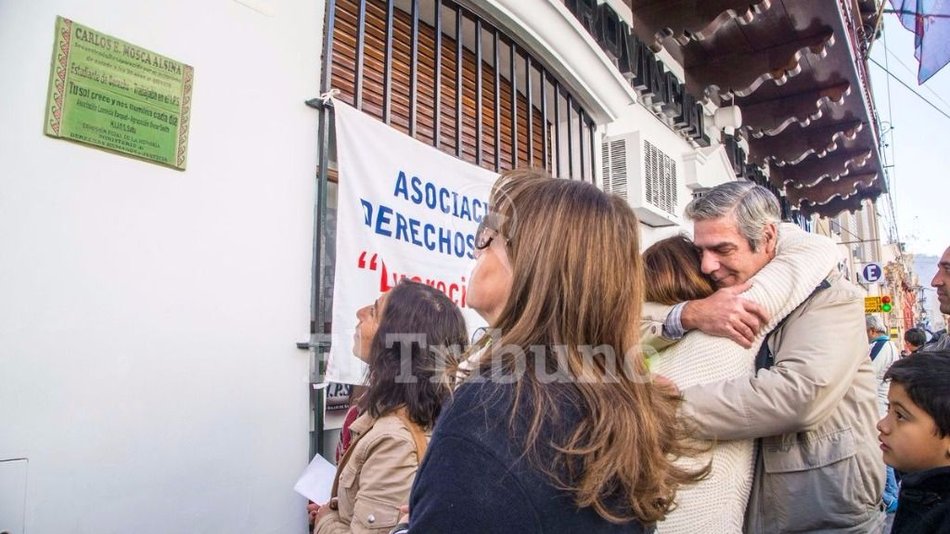 Otra Baldosa de la Memoria, ahora por Enrique Mosca