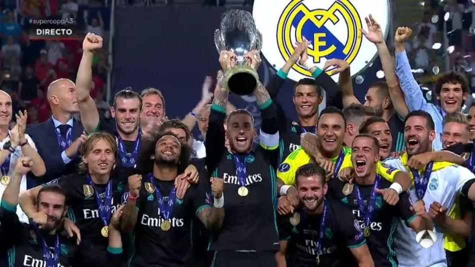 Real Madrid se quedó con la Supercopa de Europa