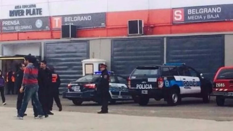 Evacuaron el Monumental por una amenaza de bomba 