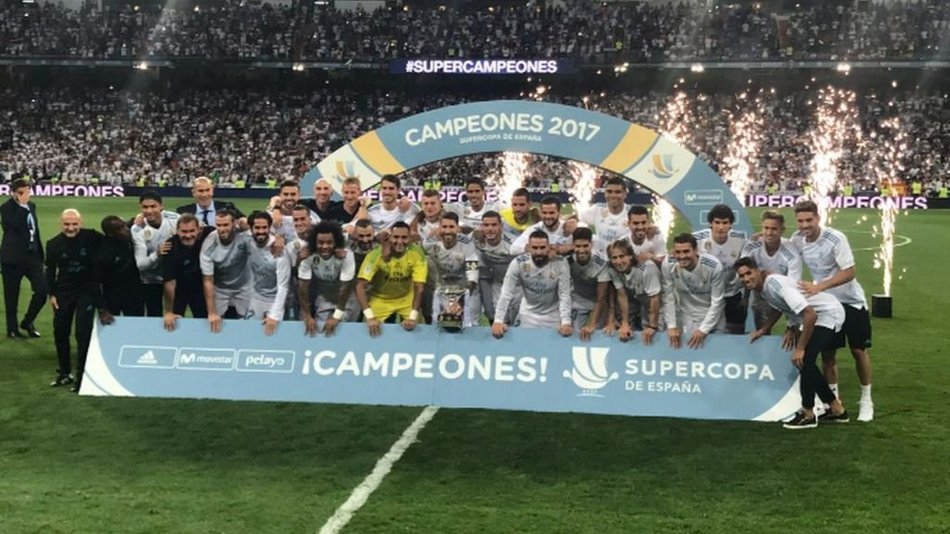 Real Madrid derrotó a Barcelona y es campeón de la Supercopa de España 
