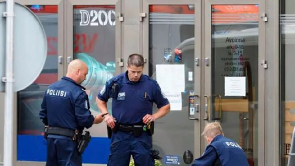 Dos muertos en un nuevo ataque terrorista, ahora en Finlandia
