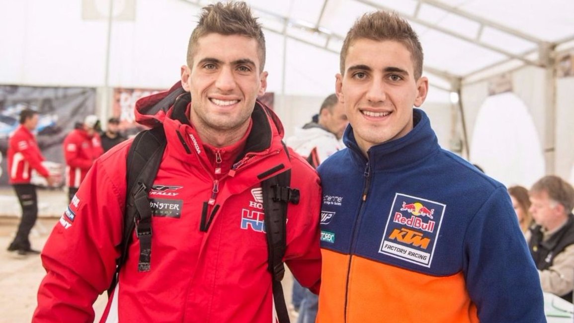Primer duelo de los Benavides en el Rally