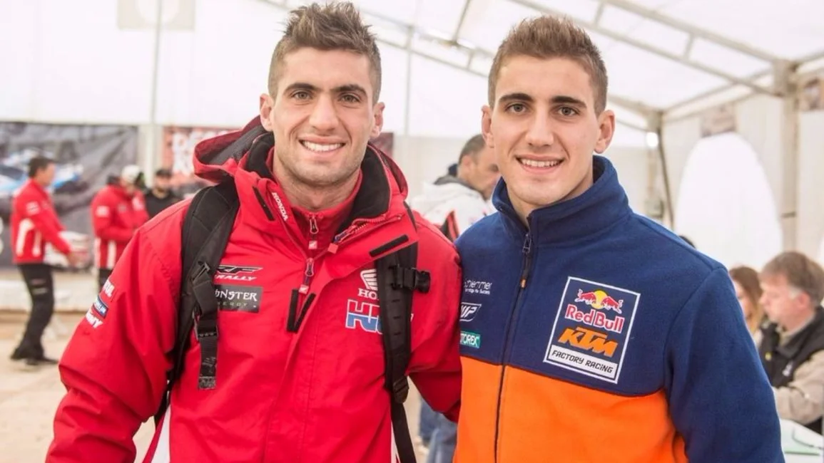 Primer duelo de los Benavides en el Rally