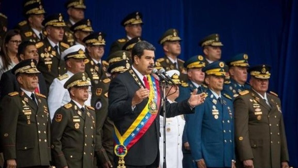 El Gobierno de Venezuela asegura que hubo un atentado y que Maduro salió ileso