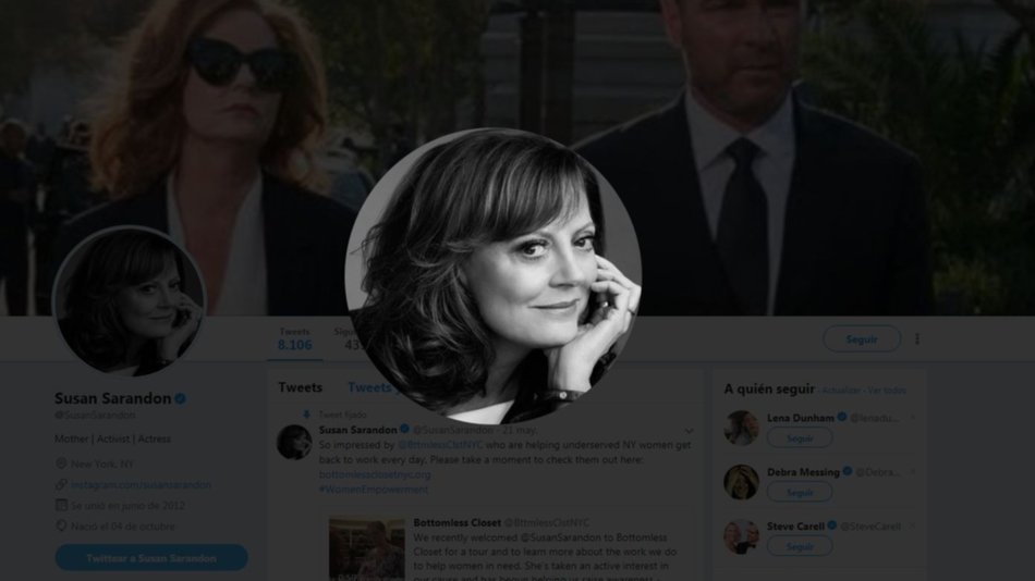  Susan Sarandon pidió al Senado que apruebe la ley