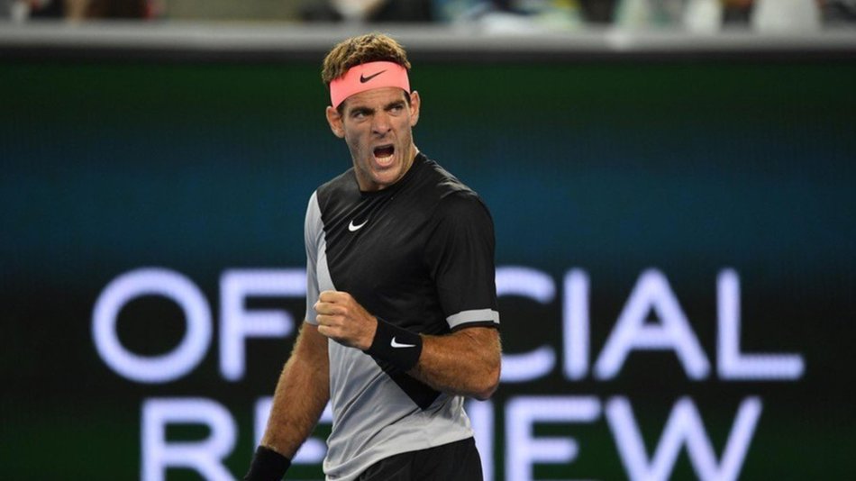 Del Potro y las chances de desbancar a Federer del segundo puesto 