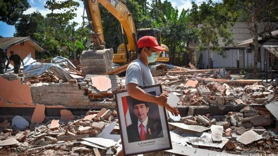 Un terremoto de 6,3º sacudió nuevamente a Indonesia