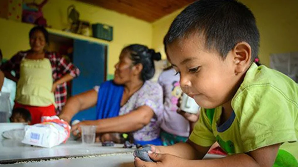 Promueven el derecho al juego entre niños aborígenes