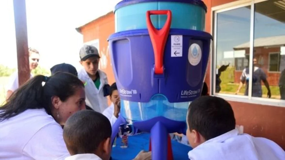 Instalaron filtros de agua en puestos de salud de la zona rural  