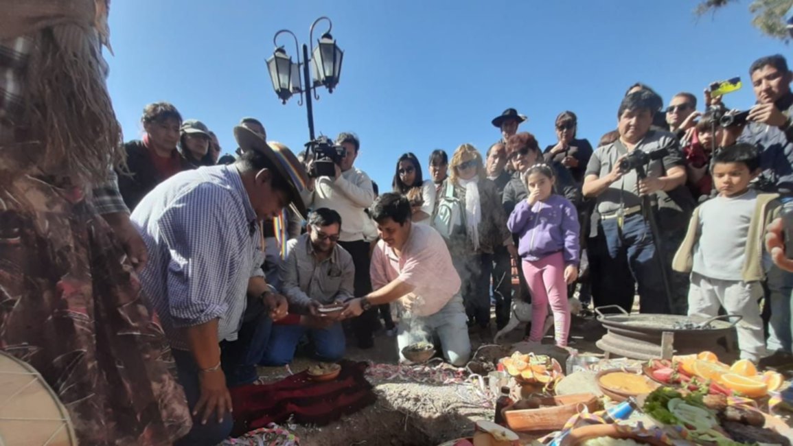 El Carril honró a la Madre Tierra en Estación Zuviría