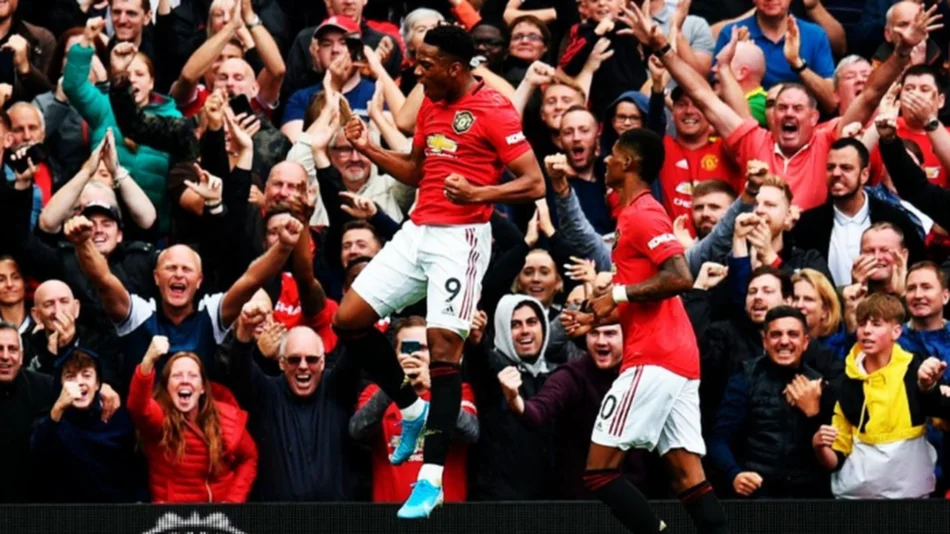 Manchester United goleó 4 a 0 a Chelsea 