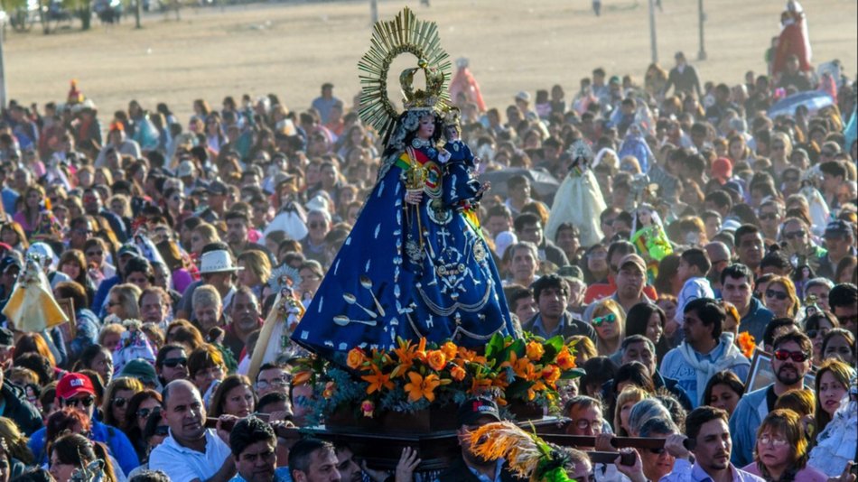 VIDEO | Devoción en Salta por la Virgen de Urkupiña 