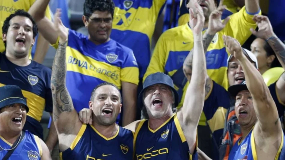 Los barras de Boca no pudieron ingresar al estadio de la Liga en Quito