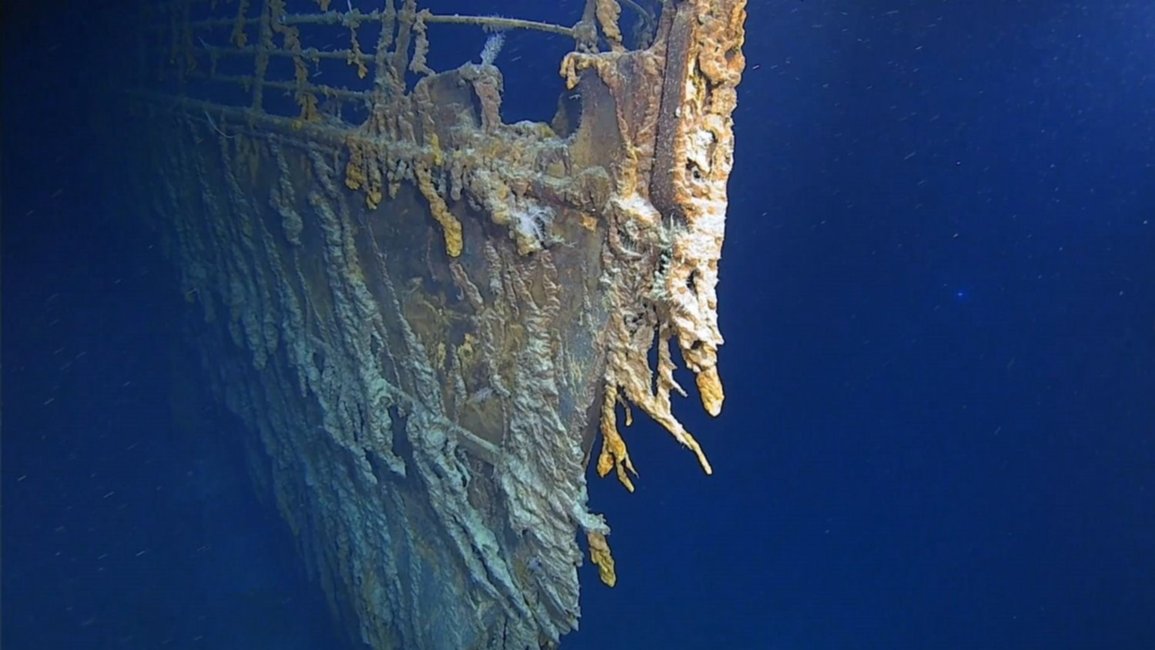 Difunden imágenes de los restos del Titanic por primera vez en catorce años