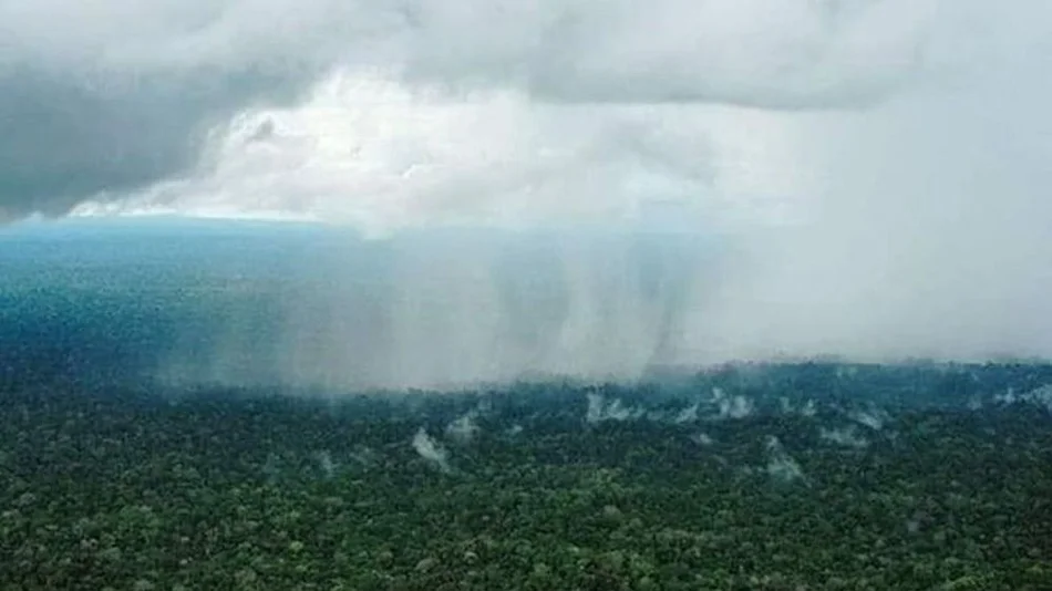 Desmienten que esté lloviendo en la zona de la Amazonia afectada por incendios