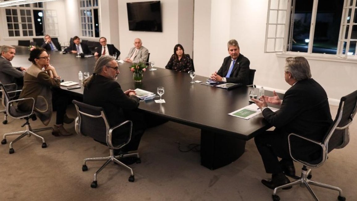 El presidente Alberto Fernández recibió a representantes del Consejo Agroindustrial
