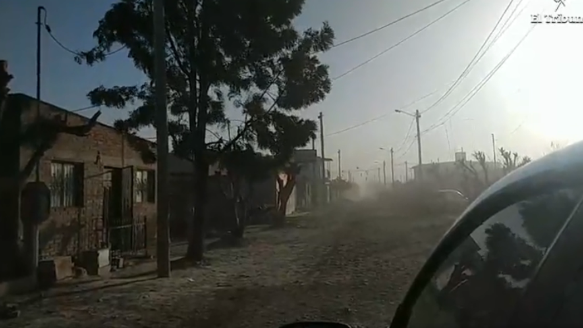 ¡A tener cuidado!: Se registran fuertes vientos en la ciudad