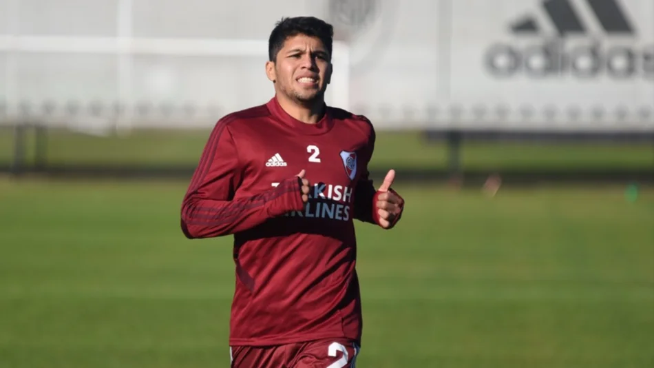 El Sicario Rojas se sumó a los entrenamientos de River
