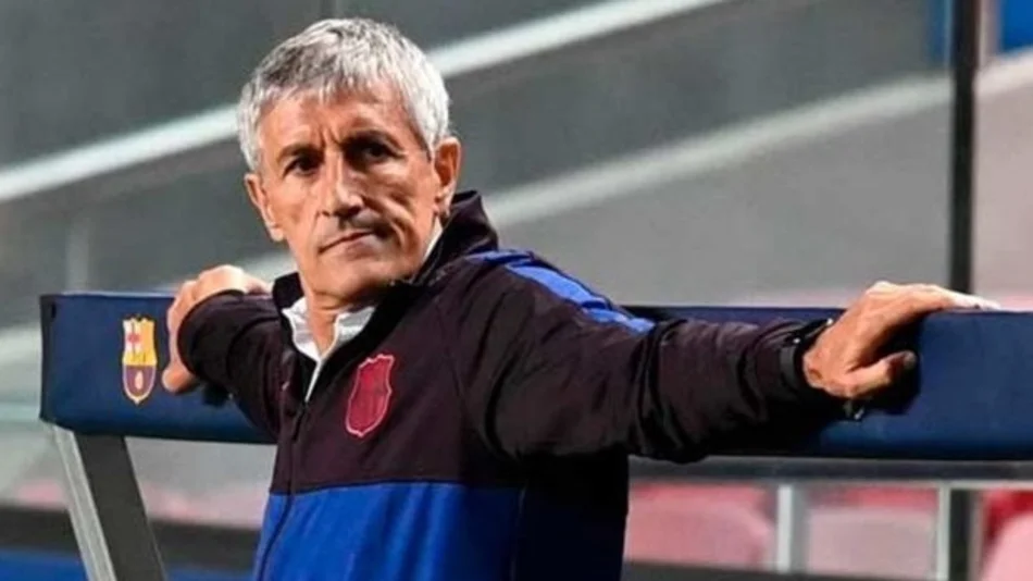 Quique Setién dejó de ser el técnico del apabullado Barcelona 
