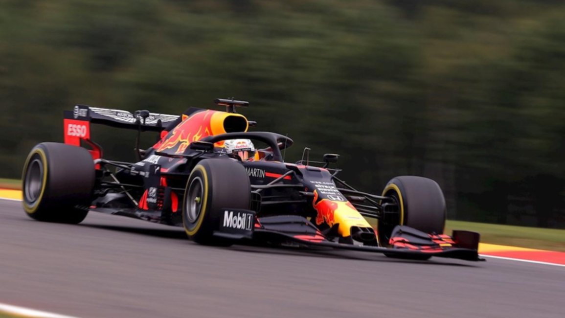 Verstappen, el mejor en los entrenamientos de la F-1 en Bélgica