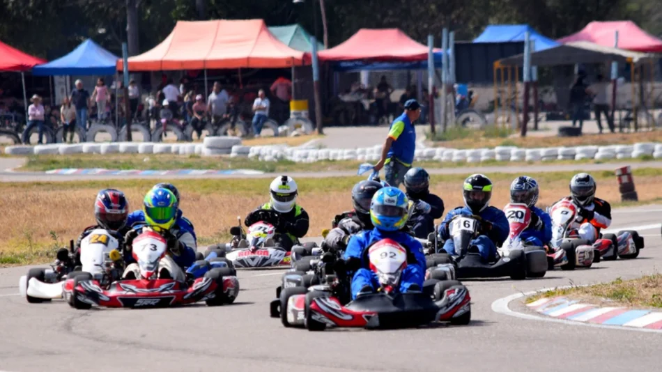 El karting volvió a correr con 45 unidades en pista