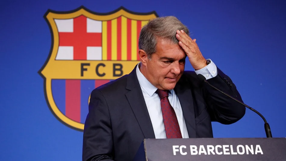 Tras ser insultado por el Camp Nou, se defendió Laporta: "La salida de Messi era necesaria"