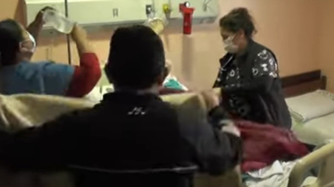 La pequeña Zaira volvió a Embarcación y está internada